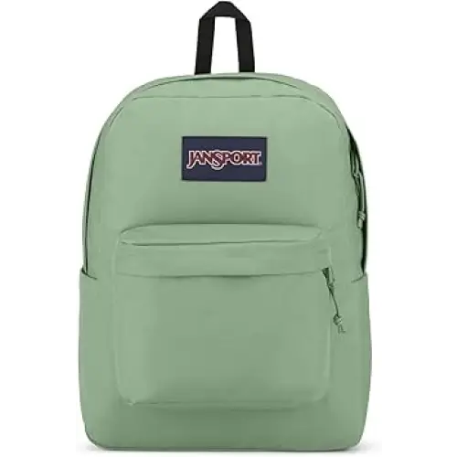 JanSport SuperBreak Plus Backpack with Padded 15-inch Laptop Sleeve and Integrated Bottle Pocket - Basic/Core