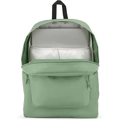JanSport SuperBreak Plus Backpack with Padded 15-inch Laptop Sleeve and Integrated Bottle Pocket - Basic/Core