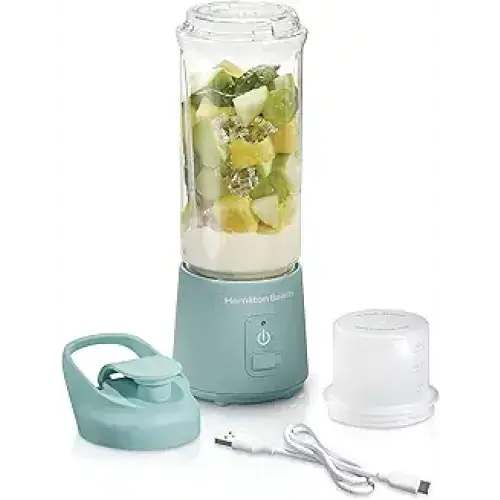Hamilton Beach Mini Cordless Portable Personal Blender for Shakes and Smoothies - Personal Blenders