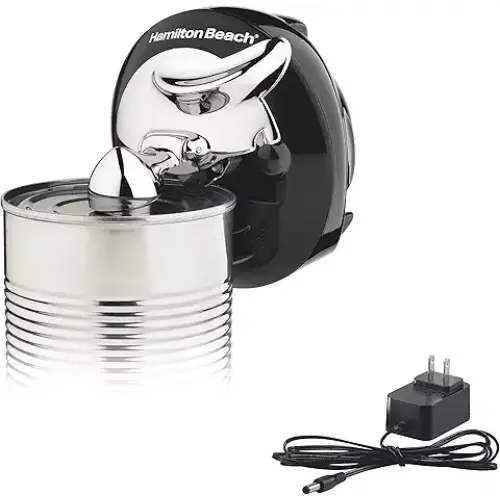 Hamilton Beach Hands Free Walk ’n Cut Electric Can Opener for Kitchen - Can Openers