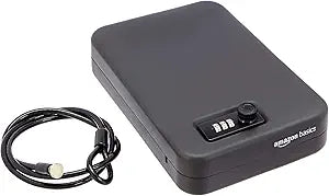 Amazon Basics Portable Security Case Lock Box