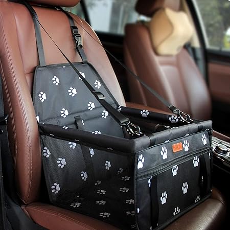 BYGD Pet- Dog Booster Seat, with Upgrade Support Rod, Breathable and Foldable