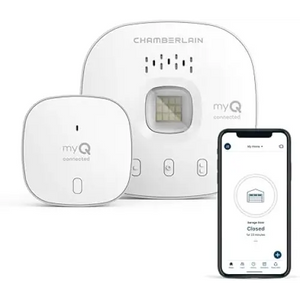 CHAMBERLAIN Smart Garage Control - Wireless Garage Hub and Sensor with Wifi & Bluetooth