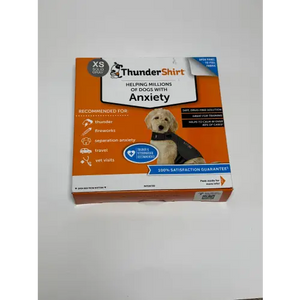 ThunderShirt for Dogs, X Small, Platinum Sport - Dog Anxiety Relief Calming Vest