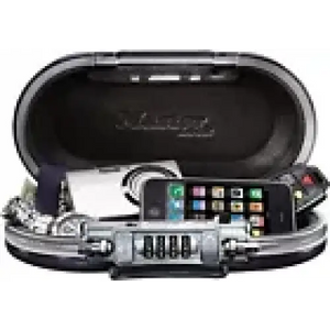 Master Lock Portable Small Lock Box, Set Your Own Combination