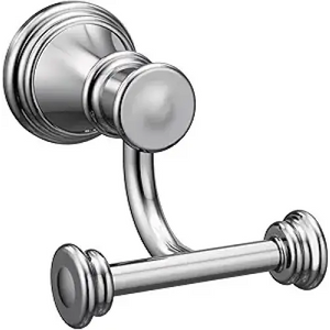 Moen Yb6403ch Belfield Double Robe Hook Chrome