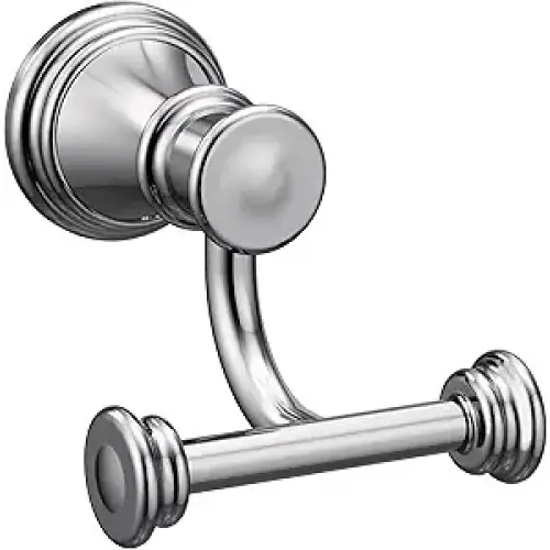 Moen Yb6403ch Belfield Double Robe Hook Chrome
