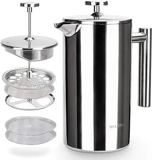 Secura French Press Coffee Maker 34oz (1 Liter)