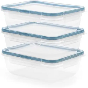 Snapware Total Solution 3-Pack (8.5-Cup) Plastic Food Storage Containers