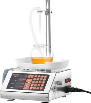 VEVOR Paste Liquid Filling Machine 5-300g,1L/min Flow Rate, Peristaltic Pump Digital Control Automatic Weighing
