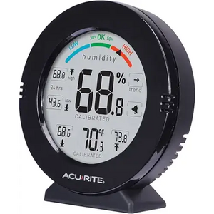 AcuRite 01080M Pro Accuracy Temperature and Humidity Gauge with Alarms