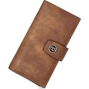 BOSTANTEN Womens RFID Bocking Wallet Genuine Leather Wallets Large Capacity.