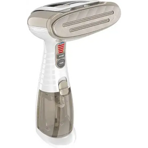 Conair Handheld Garment Steamer for Clothes, Turbo ExtremeSteam 1875W, Portable Handheld Design, Strong Penetrating Steam, White / Champagne