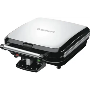 Cuisinart 4-Slice Belgian Waffle Maker, Stainless Steel/Black
