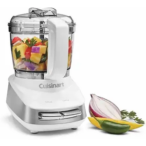 Cuisinart MCH-4 Core Custom 4-Cup Mini Chopper, White and Stainless