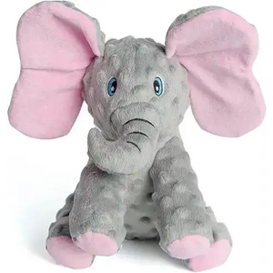 DODODOLA Dog Toys Puppy Toys Cute Squeaky Elephant Dog Toy