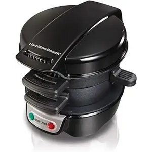 Hamilton Beach Breakfast Sandwich Maker with Egg Cooker Ring