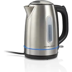 Hamilton Beach Electric Tea Kettle, Water Boiler & Heater, 1.7 Liter