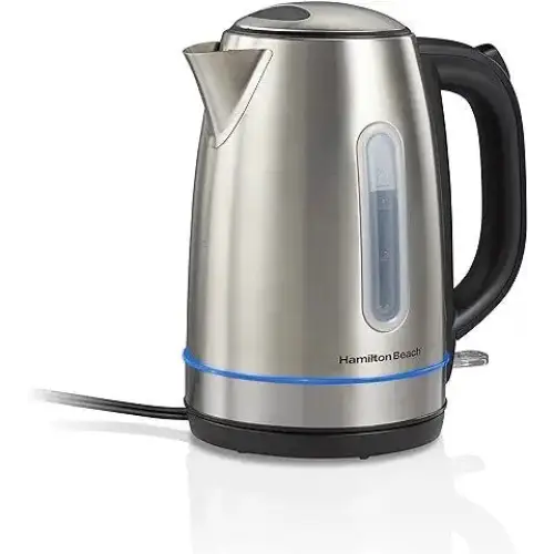 Hamilton Beach Electric Tea Kettle Water Boiler & Heater 1.7 Liter - Electric Tea Pots and Water Boilers