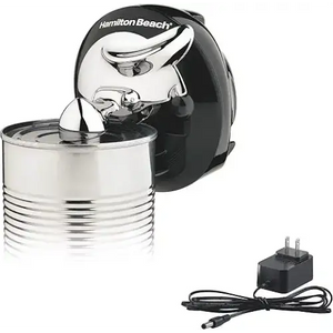 Hamilton Beach Hands Free Walk 'n Cut Electric Can Opener for Kitchen