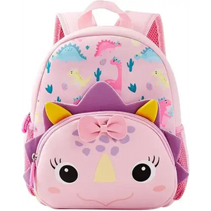 KK CRAFTS Preschool Backpack Toddler Neoprene Animal Schoolbag Lunch backpack