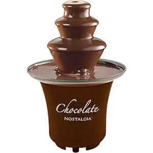 Nostalgia 3 Tier Electric Chocolate Fondue Fountain Machine
