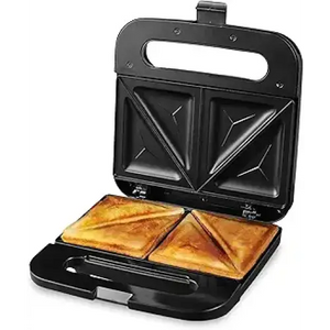 OVENTE Electric Sandwich Maker with Non-Stick Plates