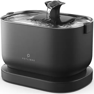 PETLIBRO Cat Water Fountain, Wireless Pet Fountain Battery Operated, 2.5L/84oz Dockstream