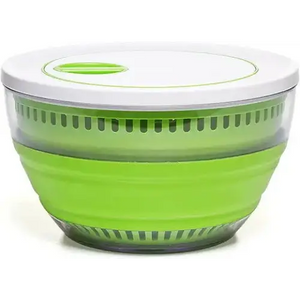 Progressive International- Prepworks 4 Quart Space Saving Folding Collapsible Salad Spinner