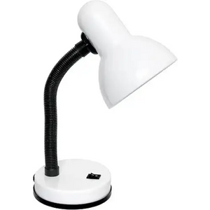 Simple Designs Basic Metal Desk Lamp with Flexible Hose Neck