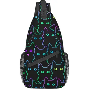 VOOHDDY Sling Bag For Women Men Travel Hiking Backpack Crossbody Shoulder Chest Bags