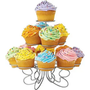 Wilton Cupcakes `n More 24-Count 4-Tier Mini Dessert Stand
